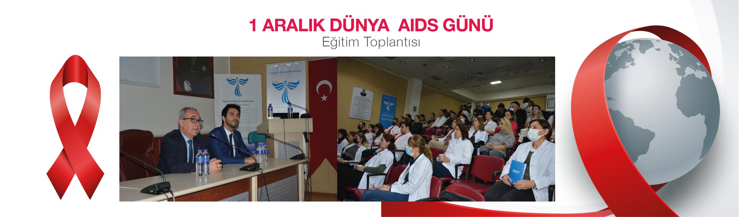 1 Aralık Dünya AIDS Günü Eğitim Toplantısı Düzenlendi